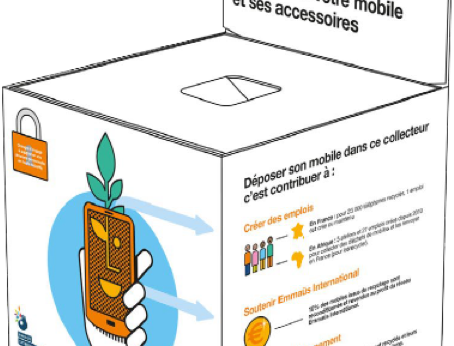 Nouveau Recyclage – Déposez dans le collecteur à la Mairie votre mobile et ses accessoires