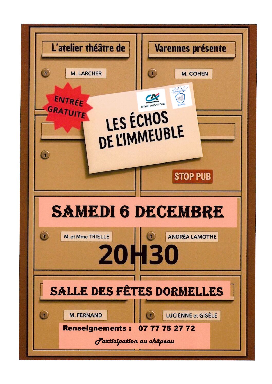 Théâtre à Dormelles